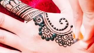 Beautiful back hand mehndi design | latest mehndi design | lady eyes