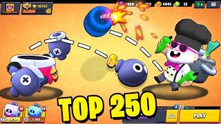 TOP 250 FUNNIEST FAILS IN BRAWL STARS // WORLD RECORD