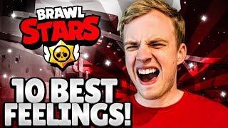 THE TOP 10 FEELINGS in BRAWL STARS!