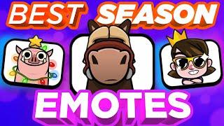 Top 10 BEST Season Emotes in Clash Royale! (2020) | Part 1