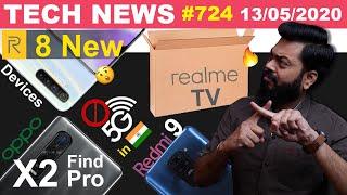 8 New realme Devices, realme TV Box, No 5G in India, OPPO Find X2 Pro India Launch, Redmi 9-#TTN724