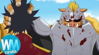 ¡Top 10 Veces en que personajes PRESUMIDOS fueron DESTROZADOS en ANIME!