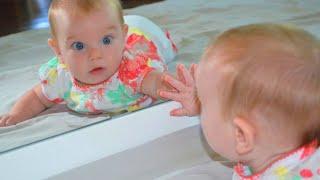 Funniest Babies Meet Themselves in Mirror #2 - WE LAUGH