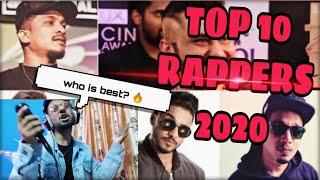 TOP 10 INDIAN RAPPERS 2020 | REACTION AND CHECK