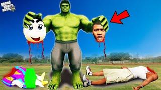 GTA 5 : Hulk Killed And Destroyed Shinchan , Pinchan & Franklin in GTA 5 ! (GTA 5 mods)