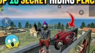 Top 10 Security Hiding Place IN Free Fire 2020//Top Hiding Place location 