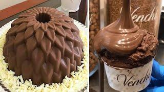 My Favorite Chocolate Cake Decorating | Extra-Chocolate Cake Decorating Tutorial | So Yummy Cakes