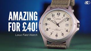 This Obscure Lorus Field Watch Will BLOW Your Socks Off! (Lorus RXD425L8 Review)