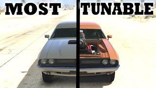 TOP 10 Most Modifiable Cars In GTA 5