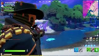 Fortnite 4th vid | Place #7 Top 10 | With 5 kills in crowded areas |
