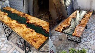 TOP 10 INCREDIBLE AND BEST DIY Ideas river table from Epoxy Resin - Resin ART