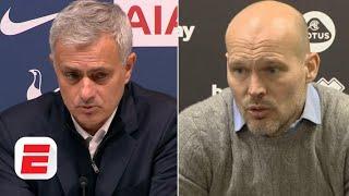 Jose Mourinho, Freddie Ljungberg, Frank Lampard & Premier League managers react to Week 14 | ESPN FC