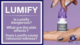 LUMIFY: The BEST Eye Drop for Red Eyes? [RESULTS BEFORE AND AFTER ]