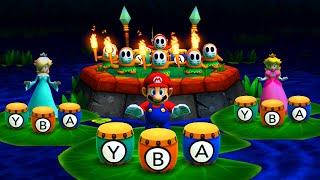 Mario Party The Top 100 - Mario vs Peach vs Waluigi vs Rosalina