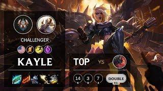 Kayle Top vs Aatrox - NA Challenger Patch 10.5