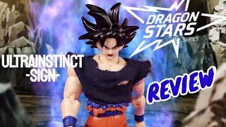 DRAGON STARS ULTRA INSTINCT -SIGN- GOKU FIGURE REVIEW