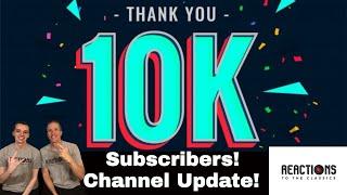 10,000 Subscriber Update! (Upcoming Stream, New Merch, and a Project Where We Need YOUR Help!)