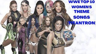 WWE Top 10 Women's Theme Songs (Titantron)