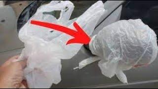 Always Place A Bag On Your Car Mirror When Traveling Alone, Here’s Why !