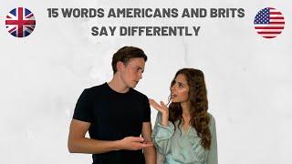 15 Words Americans And Brits Say Differently | Pronunciation Lesson