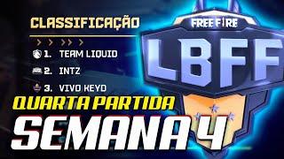 FREE FIRE | LBFF | QUARTA QUEDA (PARTIDA) | SEMANA 4 DIA 2 | FURIA WINS