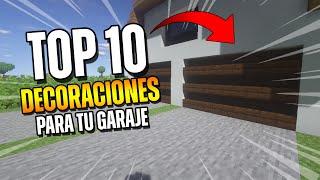 TOP 10 Decoraciones Para TU GARAJE 