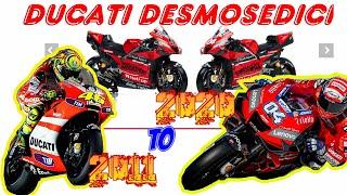 Ducati Demosedici  MotoGP 2011 to 2020 - 10 years for development