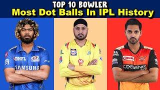 Top 10 Bowlers With Most Dot Balls In IPL History