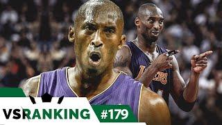 TOP 10 MOMENTOS DA CARREIRA DE KOBE BRYANT - VSRANKING #179