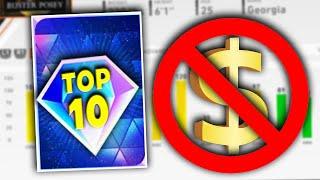 top 10 best NO MONEY SPENT diamonds in MLB The Show 20