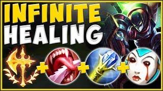 THIS BUILD IS NEARLY IMPOSSIBLE TO KILL! INFINITE HEALING SINGED IS 100% STUPID! League of Legends