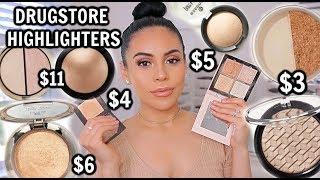 10 DRUGSTORE HIGHLIGHTERS THAT BEAT HIGH END!