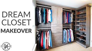 Dream Master Closet Makeover with Pro Design and Install