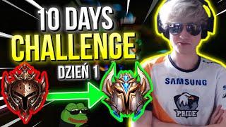 ŁATWIUTKIE POCZĄTKI - 10 DAYS CHALLENGE (Dzień 1) | Rybson