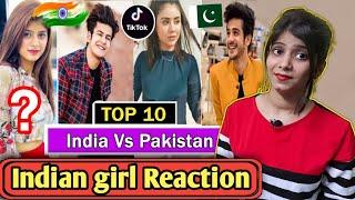 Indian Reaction | Top 10 India Vs Pakistan Most Popular Tiktok Users | Poonam Reacts