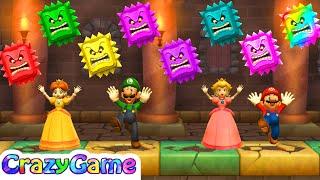 Mario Party 9 Top 35 Battle Minigames Peach Vs Luigi Vs Mario Vs Daisy