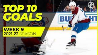 Top 10 Goals from Week 9 of the 2021-22 NHL Season