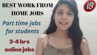 Top 5 Work from home jobs |online jobs | part time jobs | graduation | after 12th | students ||18+||