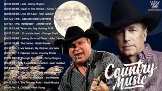 Kenny Rogers, George Strait, Garth Brooks, Alan Jackson - Top Greatest Hits Country Song 70s 80s 90s