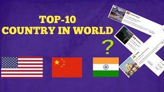 Top 10 country in the world,INDIA?