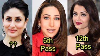 Top 10 Highly Educated Celebrities of Bollywood You Won't Believe | Highly Educated Bollywood Stars