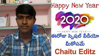 Today Special video in my experience year complete||Happy new Year friends||Chaitu Editz