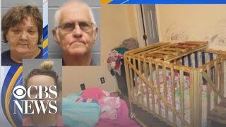 Mother, grandparents accused of caging children