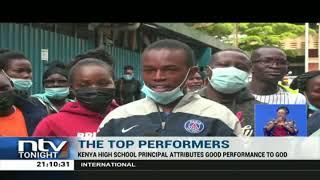 KCSE 2020 top performers celebrate across the country