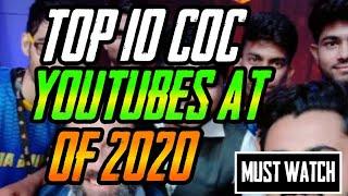 Top 10 COC YouTubers N Face reveal of 2020 | Must Watch | SIBERIUM GAMING