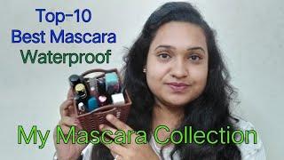 Top - 10 Best Water Proof Mascara Starting-10Under - 500 || My Mascara Collection || Creative Yamini