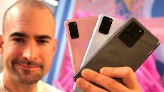 Samsung Galaxy S20 vs Plus vs Ultra | Side-by-side comparison