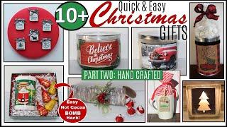 10 QUICK and EASY DIY CHRISTMAS GIFTS EVERYONE WILL LOVE TO GET!! | FRIEND FRIDAY HOP!!