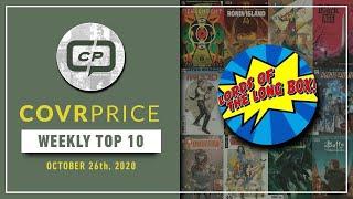 CovrPrice Top 10 Hot Comic Books Sold week ending October 25th