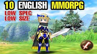 Top 10 MMORPG for LOW END PHONE No crash ENGLISH MMORPG for 1 GB RAM for Android & iOS